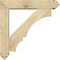 Ekena Millwork Balboa Arts and Crafts Rough Sawn Bracket w/ Offset Brace, Douglas Fir, 6"W x 28"D x 28"H BKT0604X28X28BOA03RDF - alternate 3